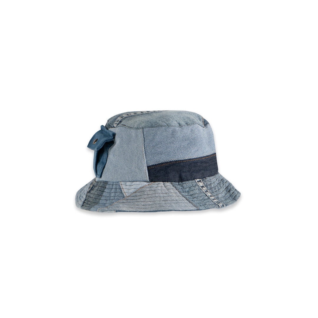 NOSTALGIA  PATCHWORK BUCKET HAT