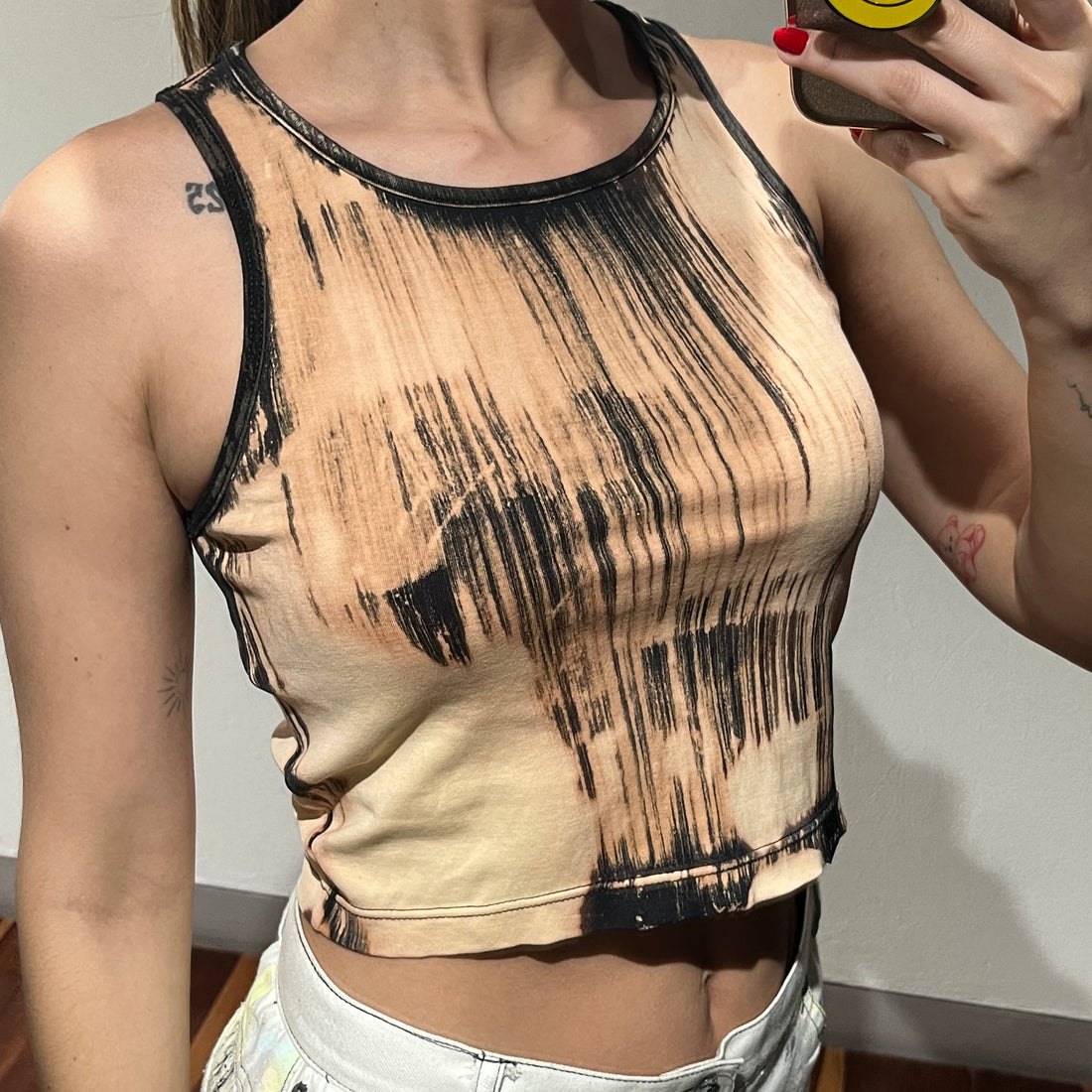 Bleached Tank Top