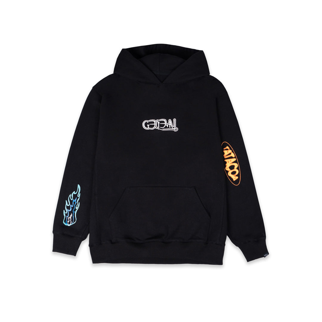 HOODIE NEGRO BREAK THE SUN