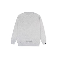 Sweater gris "STAY OFF THE GRASS