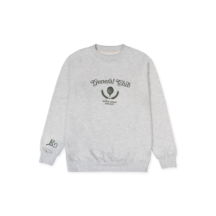 Sweater gris "STAY OFF THE GRASS