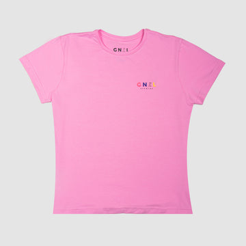 Camiseta COLORS Rose- Mujer