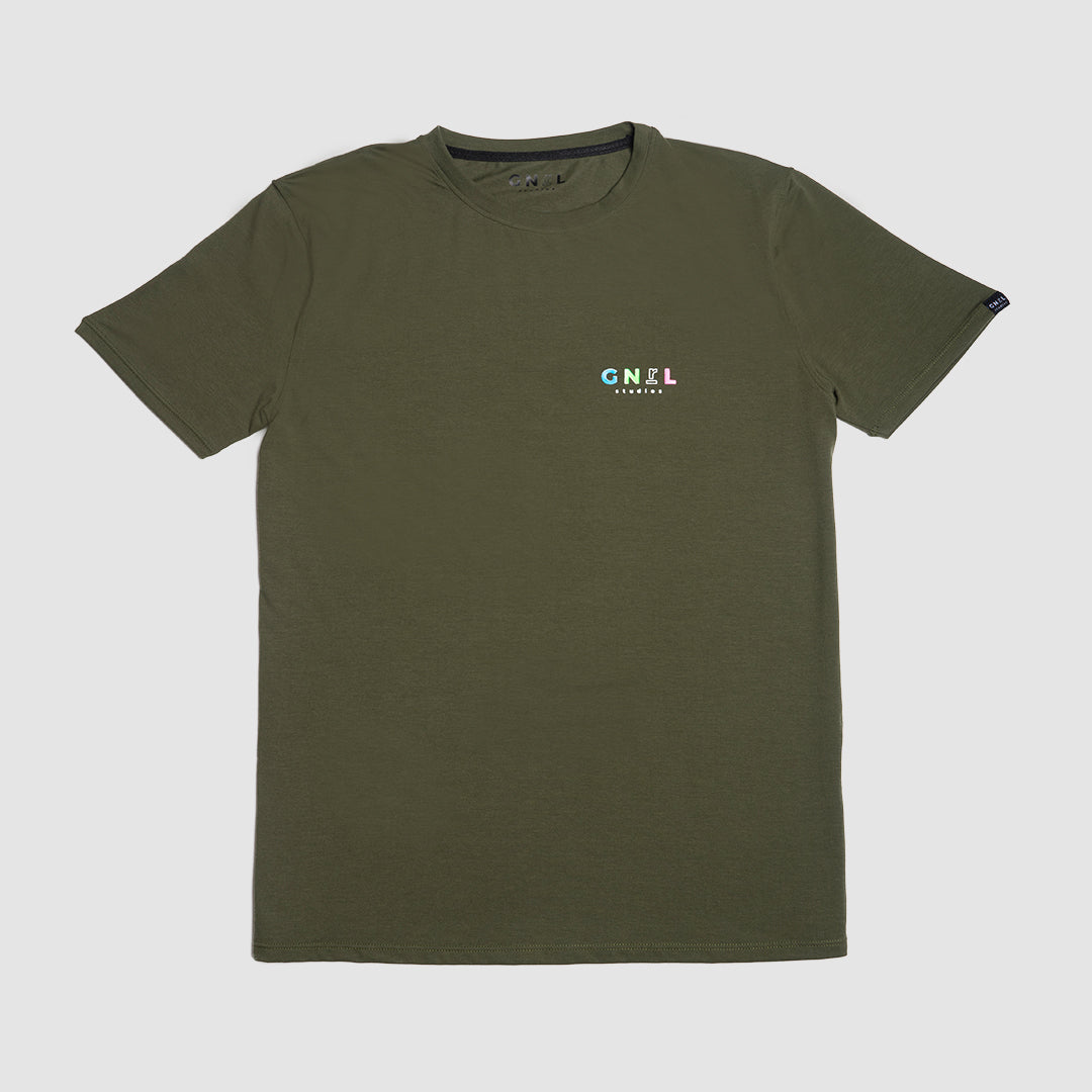 Camiseta COLORS Verde - Hombre