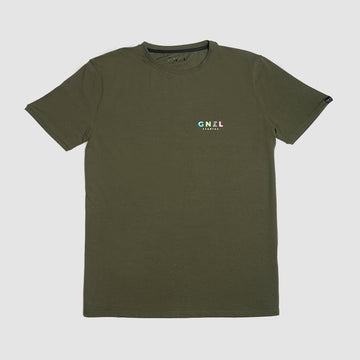 Camiseta COLORS Verde - Hombre