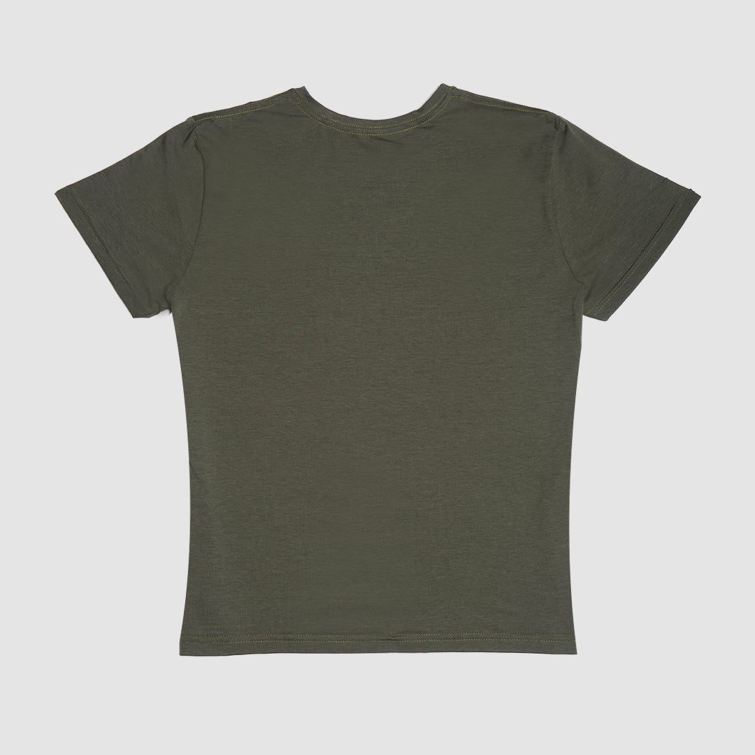 Camiseta COLORS Verde - Mujer