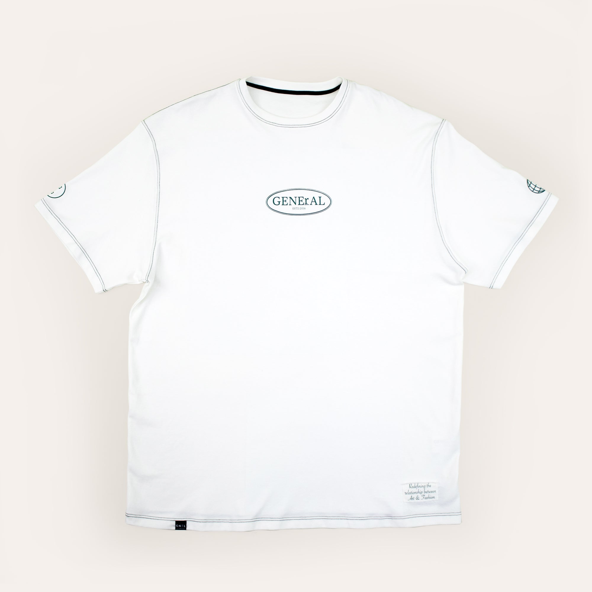 CLASSIC IVORY COTTON T-SHIRT