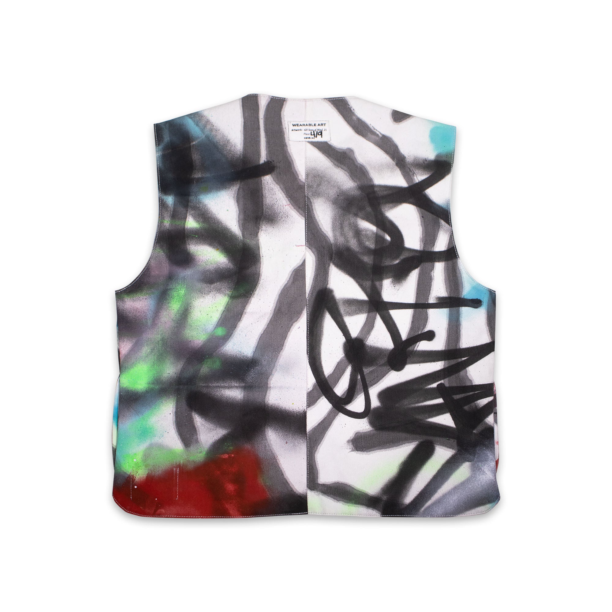 CHALECO 4:20 - STATE OF MIND WEARABLE ART