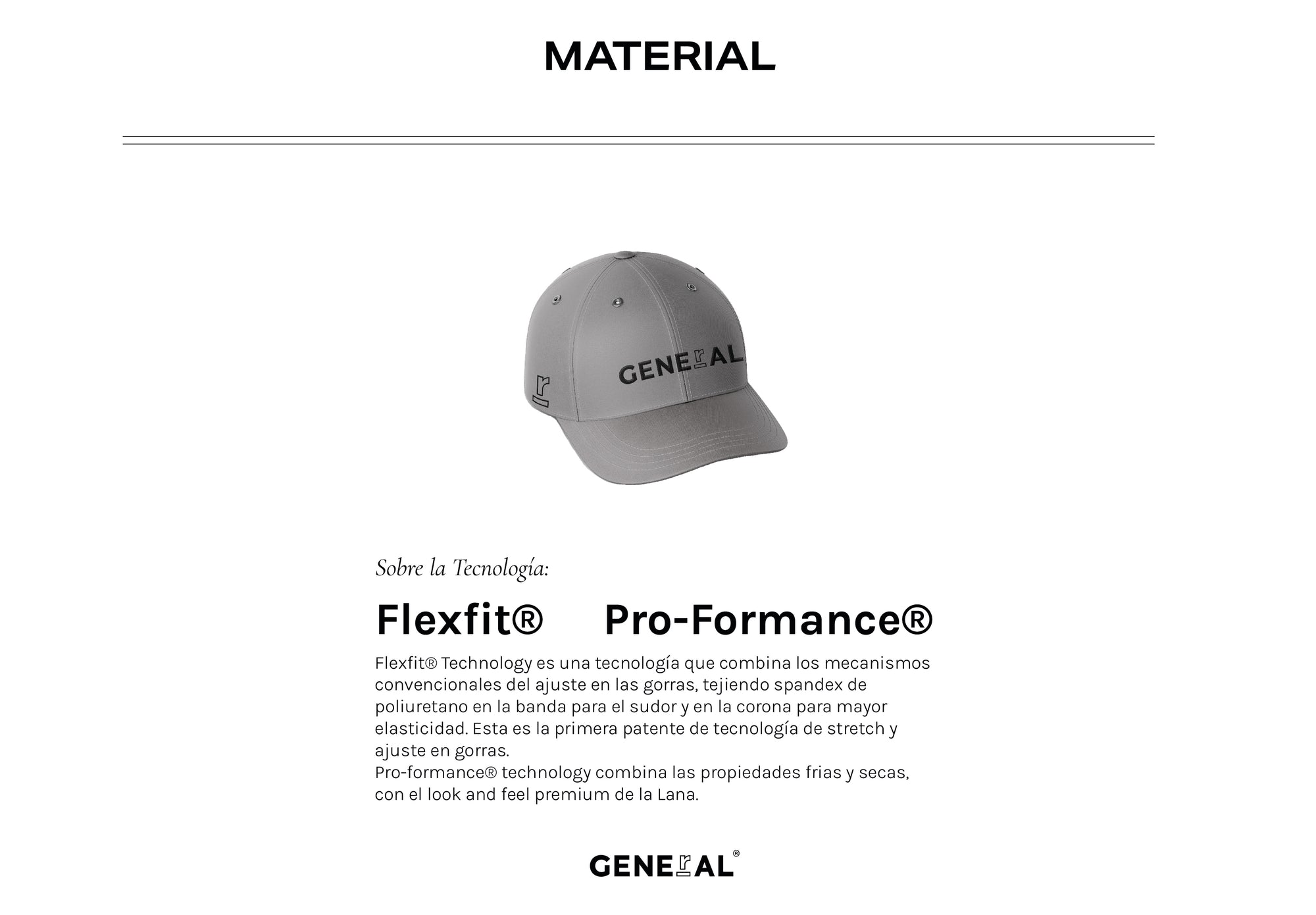 GENERAL GOLF HAT