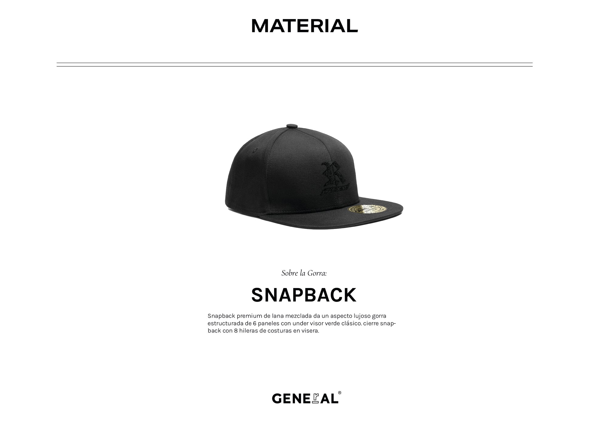 GOTHIC BLACK HAT