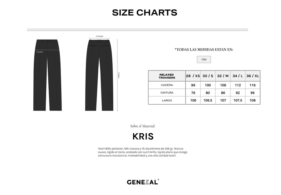 NAUGHTY RELAXED TROUSERS