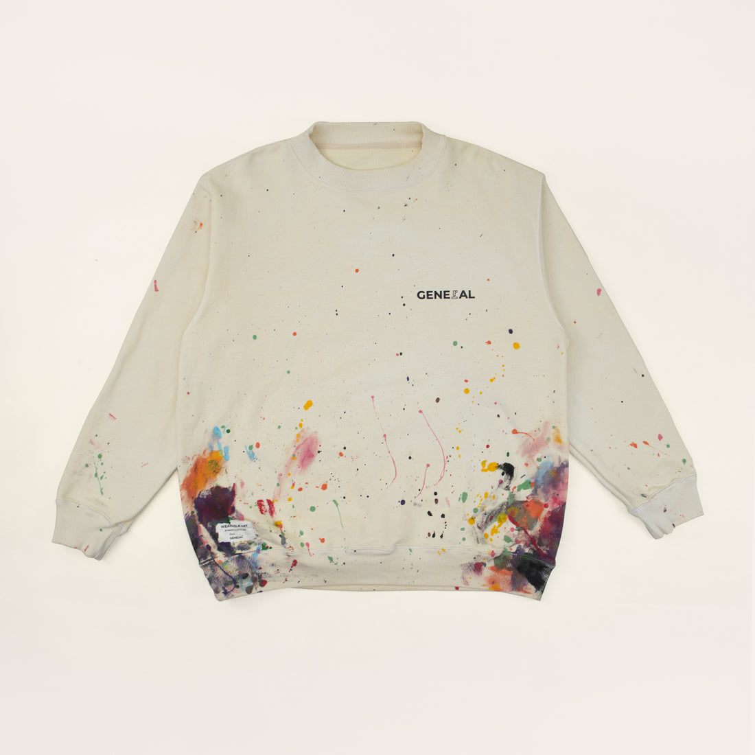 WEARABLE ART CREW NECK