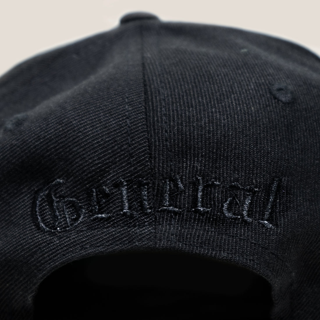GOTHIC BLACK HAT