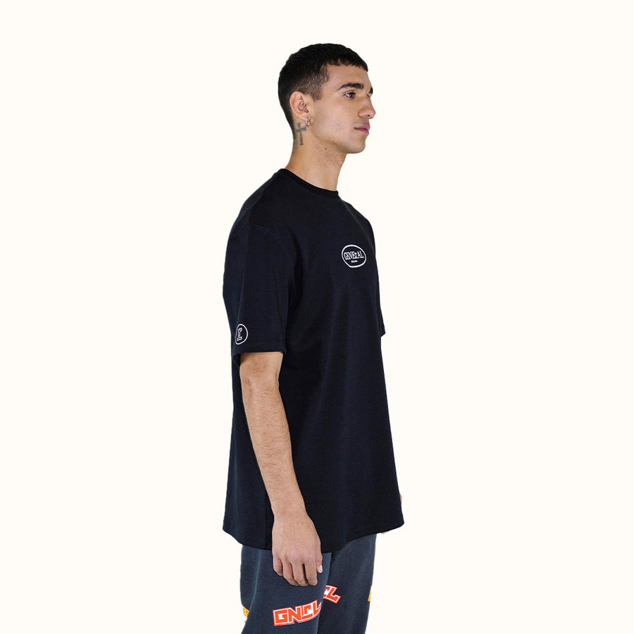 CLASSIC BLACK COTTON T-SHIRT