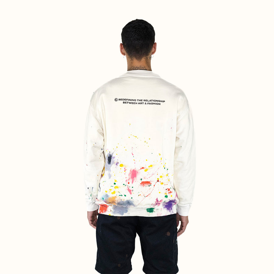 WEARABLE ART CREW NECK