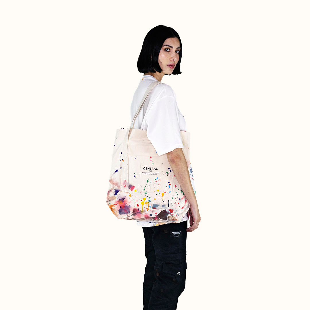 WEARABLE ART TOTE BAG