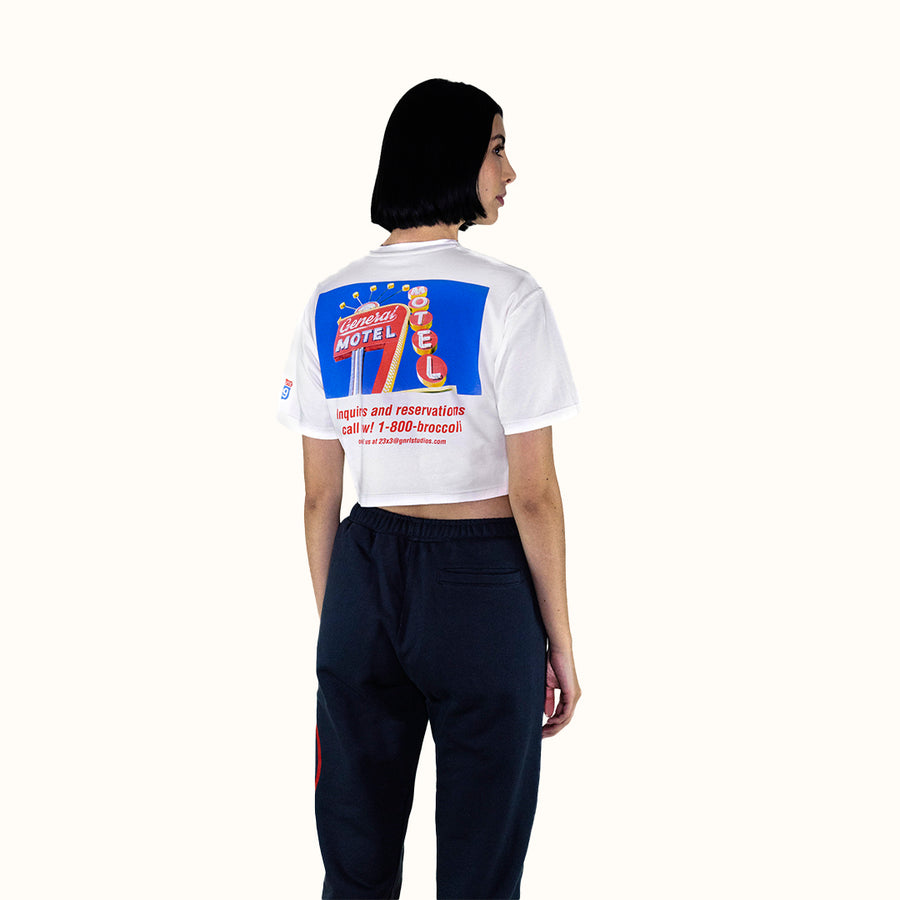 MOTEL COTTON CROP TOP