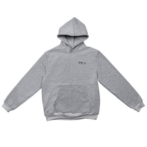 Hoodie JUST IN CASE - Gris